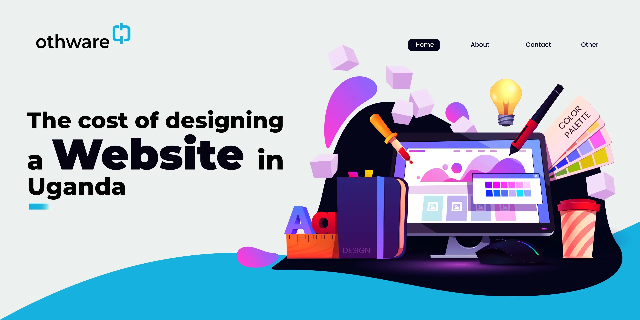 The cost of designing a website in Uganda